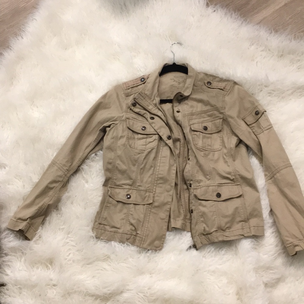 Tan jacket